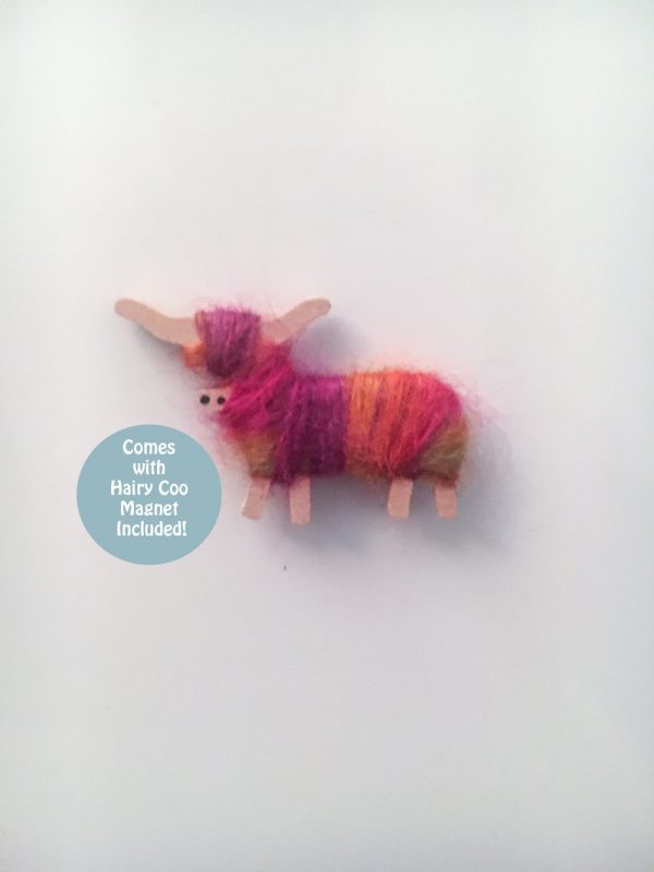 Hairy Coo - Mug & Magnet Set - Image 2